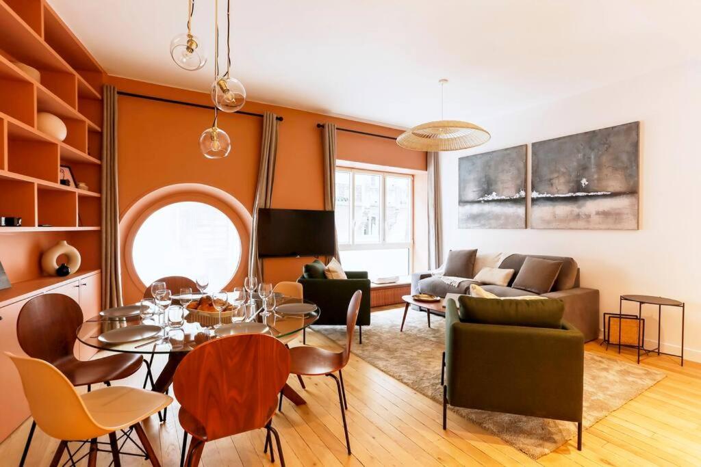 Modern 2 Bedrooms Near Louvre ปารีส ภายนอก รูปภาพ
